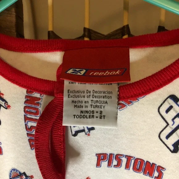 Reebok Toddler Girls Detroit Pistons Long Dress - Picture 11 of 15